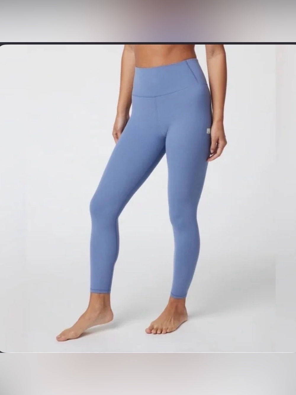 Vuori all the feels blue quartz legging small nwot